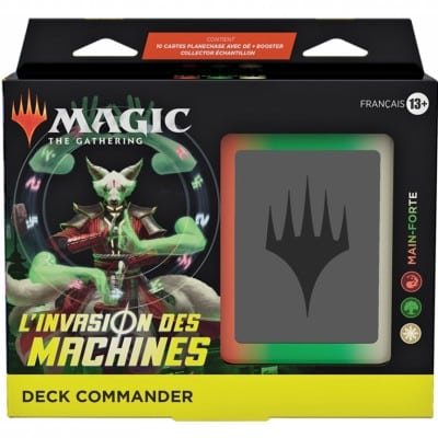 35171-jeux-de-cartes-a-collectionner-magic-the-gathering-deck-1-2-1-1.jpg Charge des cavaliers - Blanc / Bleu / Noir Deck - L'invasion des machines - Deck Commander FR