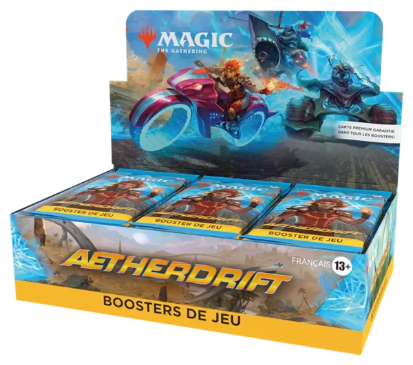 Aetherdrift - Display de Boosters de jeu - FR