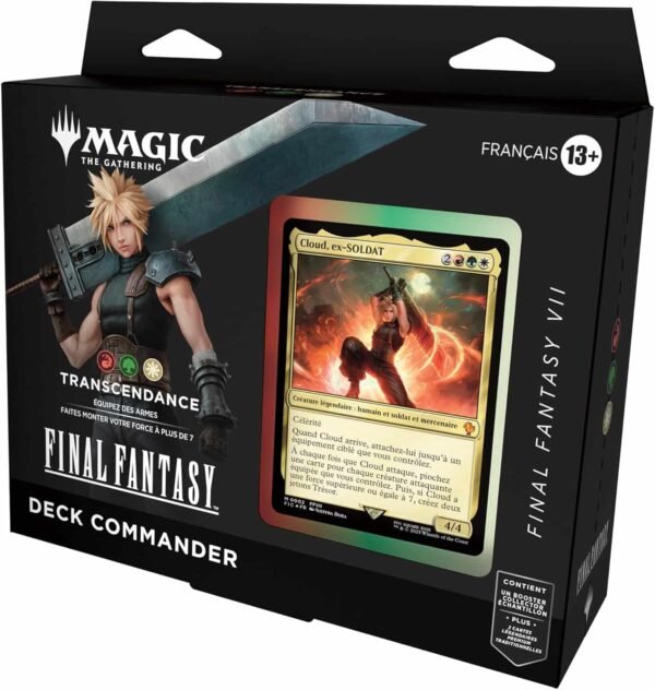 710czW8TRnL._AC_SL1500_ (1) Deck Commander - Final Fantasy VII - Transcendance - FR