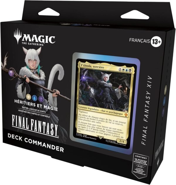71fsTQpSfnL._AC_SL1500_ Deck Commander - Final Fantasy XIV - Héritiers et magie - FR