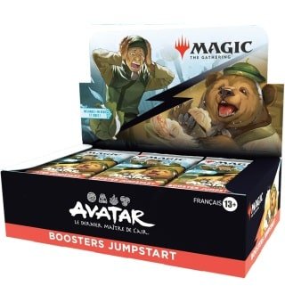 jumpfr Avatar, Le dernier maître de l’air - Display de boosters Jumpstart - FR