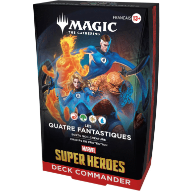 Deck Commander - Marvel Super Heroes - Les Quatre Fantastiques - FR