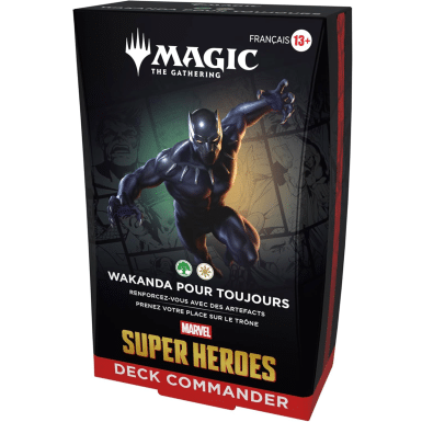 Deck Commander - Marvel Super Heroes - Wakanda pour Toujours - FR