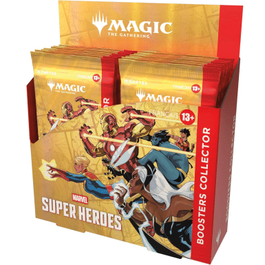 Marvel Super Heroes – Display de 12 boosters Collector – FR