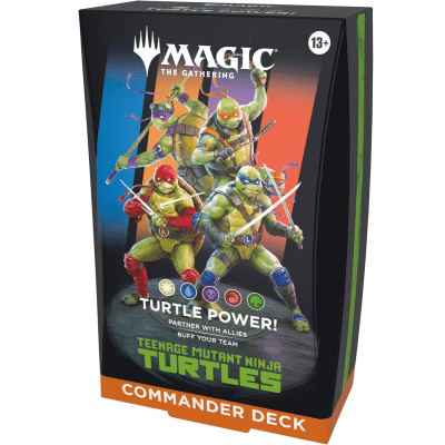 commander pow Teenage Mutant Ninja Turtles - Deck Commander - Puissance des Tortues ! - EN
