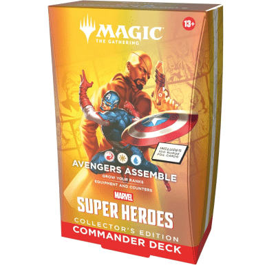 Deck Commander Collector -Marvel Super Heroes - Vengeurs, Rassemblement - EN