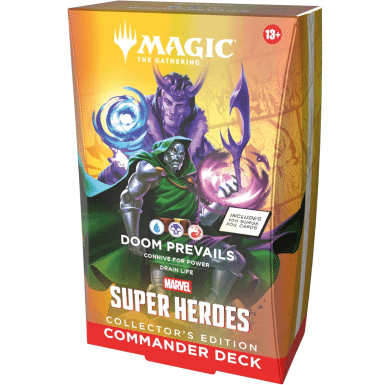 Deck Commander Collector -Marvel Super Heroes - Gloire à Fatalis - EN