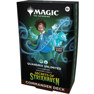 Les Secrets de Strixhaven - Deck Commander - Quandrix sans limites - EN