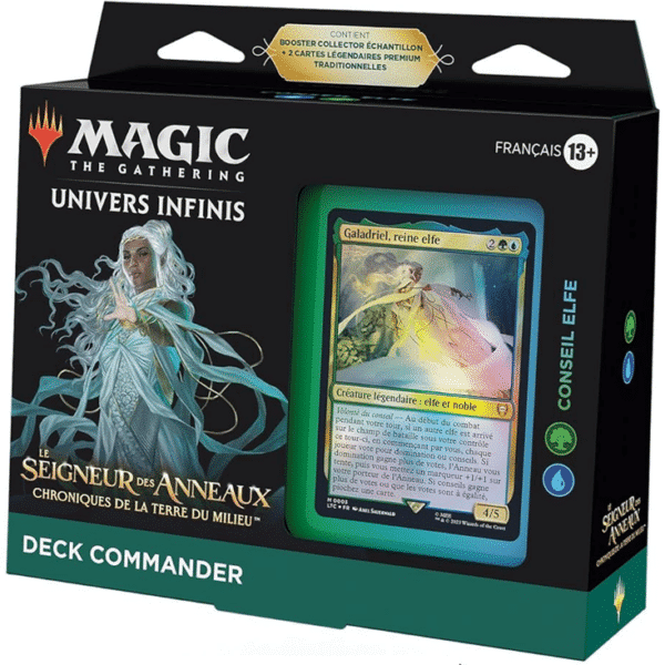 Le Seigneur des Anneaux : chroniques de la Terre du Milieu - Deck Commander Conseil Elfe - FR