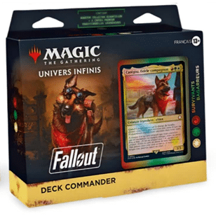 Univers Infinis : Fallout - Deck Commander - Survivants bagarreurs - FR