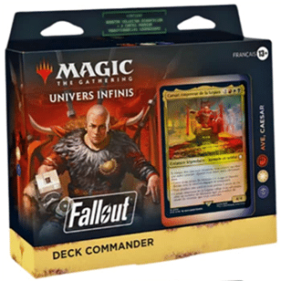 Univers Infinis : Fallout - Deck Commander - Avé, Caesar - FR